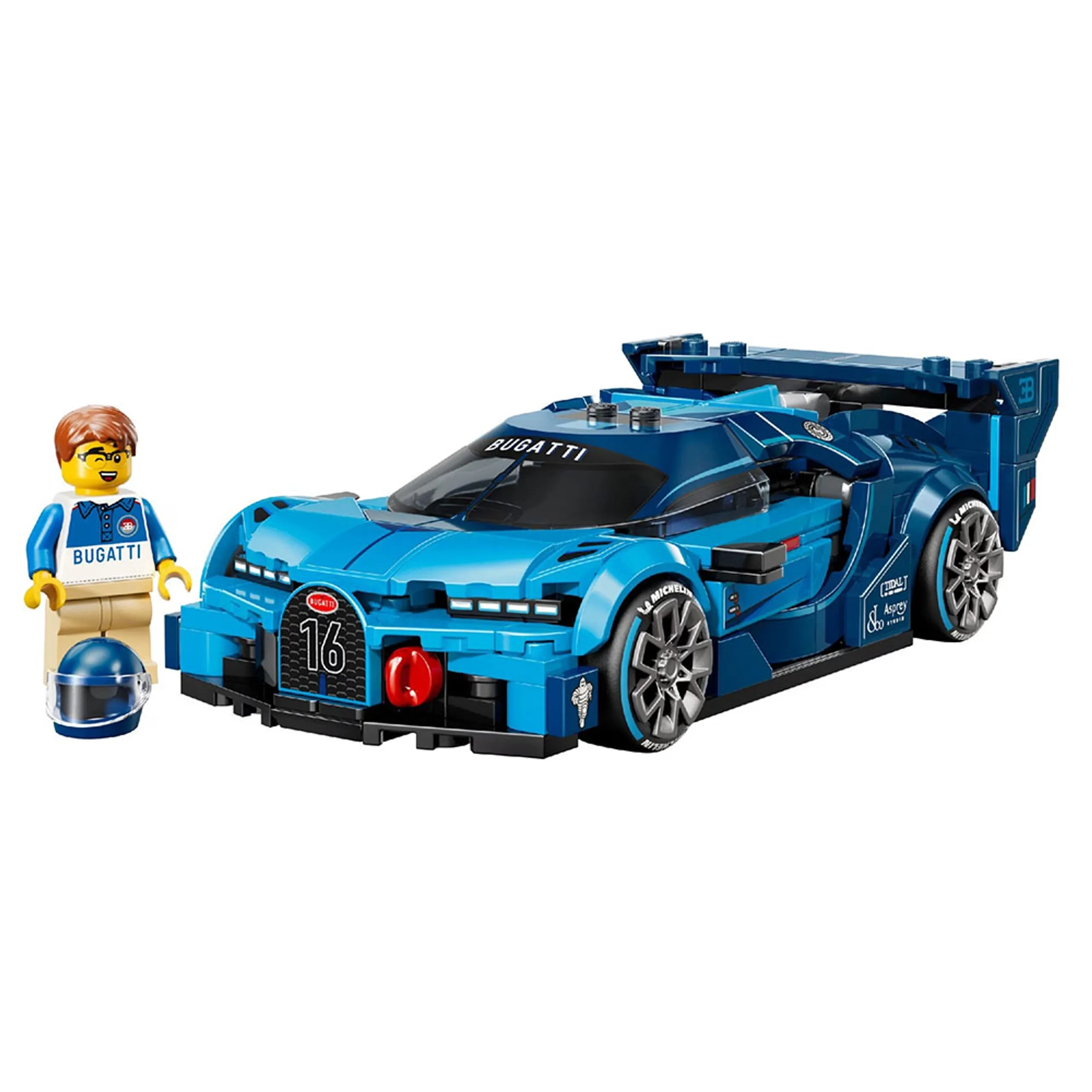 Speed Champions Bugatti Vision GT Hyper Sports Car (77253)