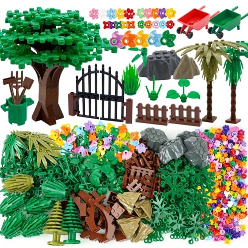 Plants Flowers Building Blocks Accessories - 660 pcs