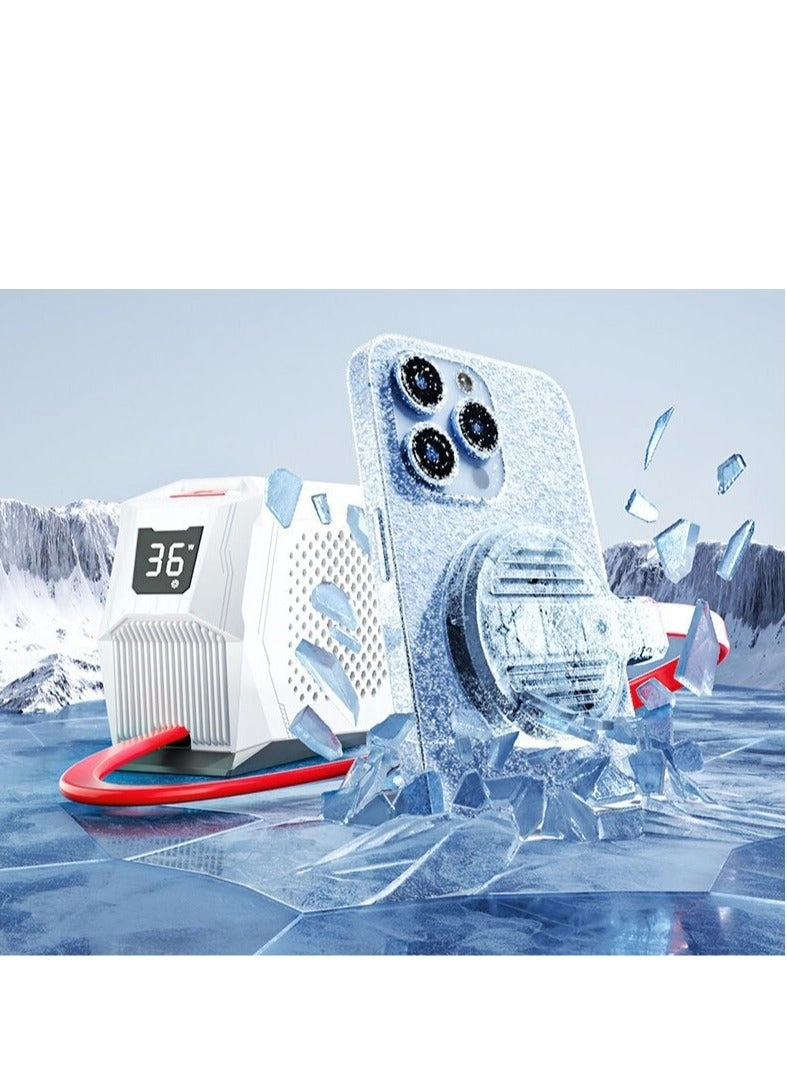 36W Liquid-Cooled Phone Radiator - Magnetic Cooling