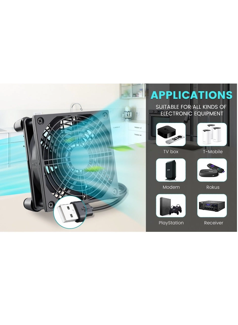 KWAN669 - 1 fan 120mm