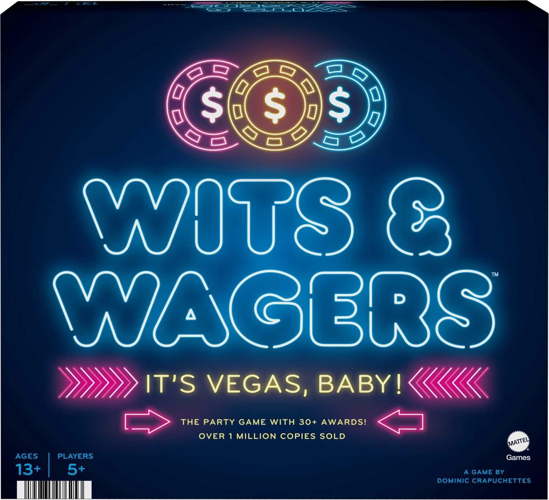 Mattel Games WITS & Wagers: Vegas Edition - English 13 years and up 226 pieces