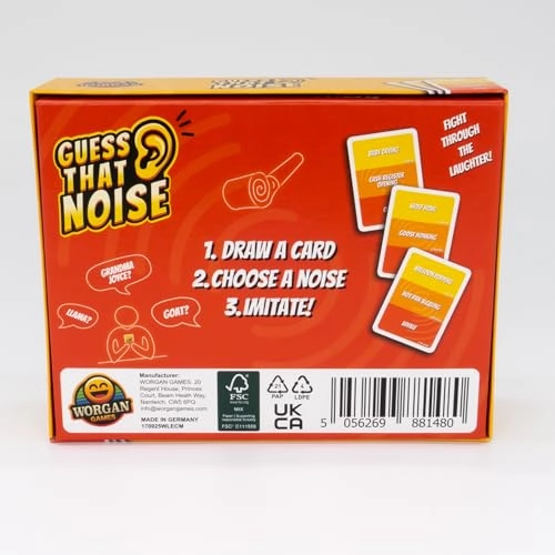 Guess That Noise - English Family, Teen, Adult, Kids 8+