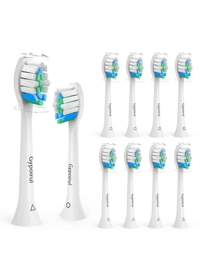 Gypoirul Toothbrush Replacement Heads - 4100 5100 6100 9023 W 10 Pack