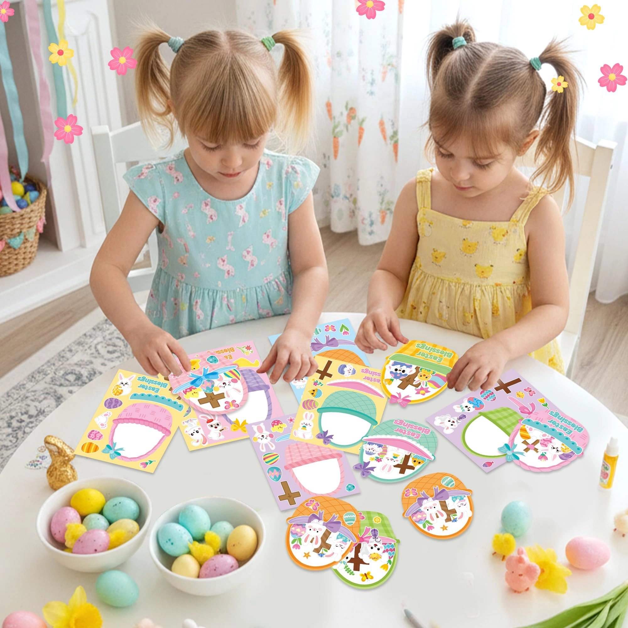 Easter Basket Activity Sticker Book 40 pcs