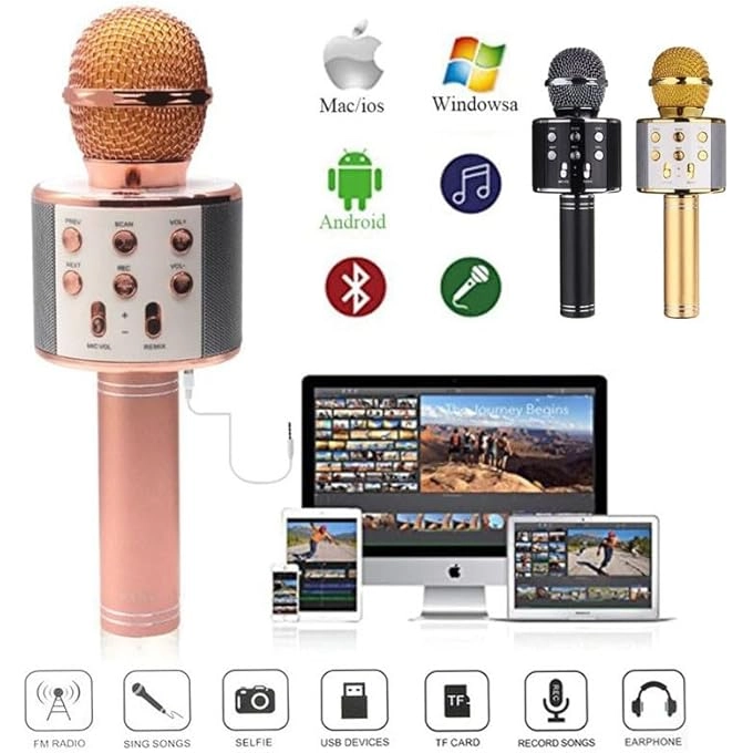WIRELESS BLUETOOTH MICROPHONE