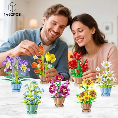 9 Flowers Building Sets