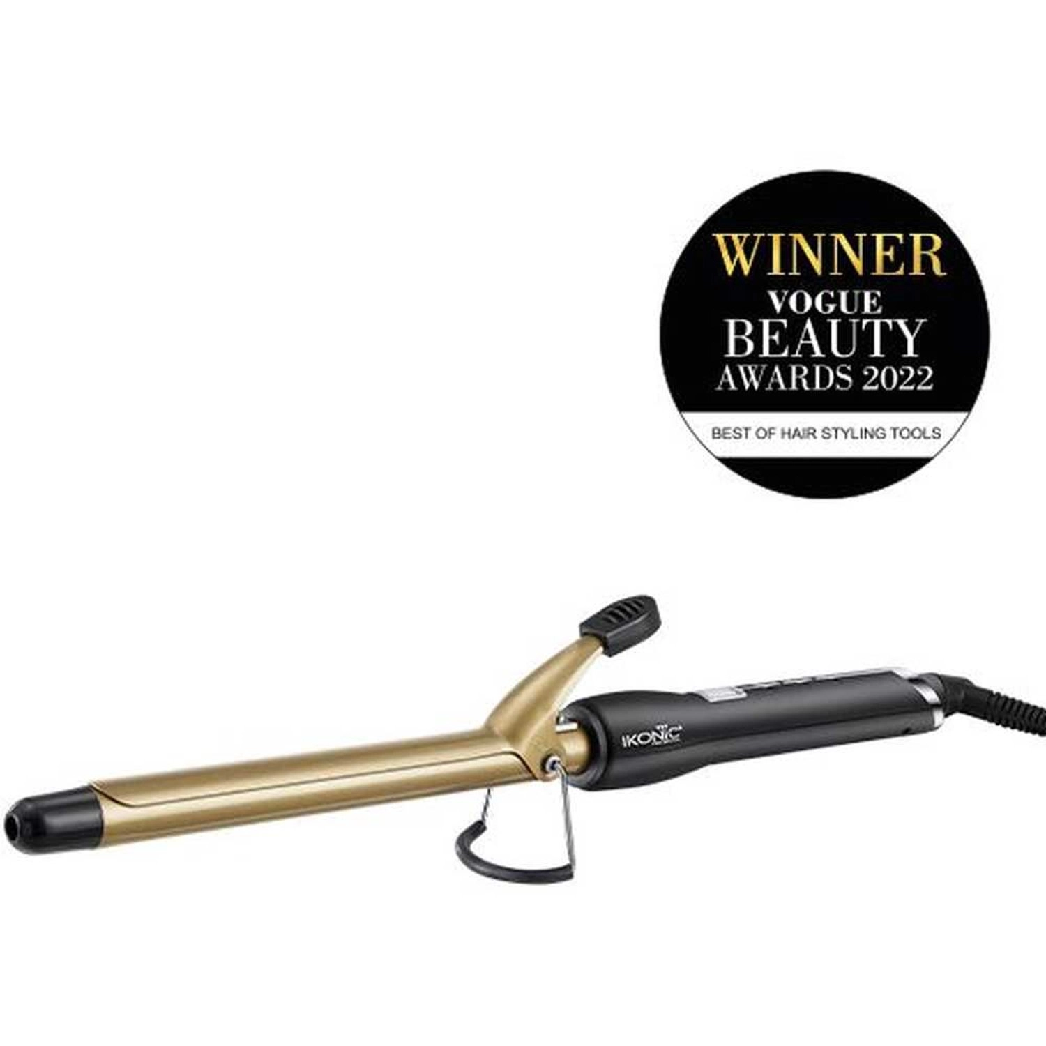 CT-19MM - Hair Curler Black/Silver