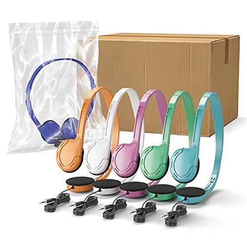 Classroom Headphones Wired Headphone Pack