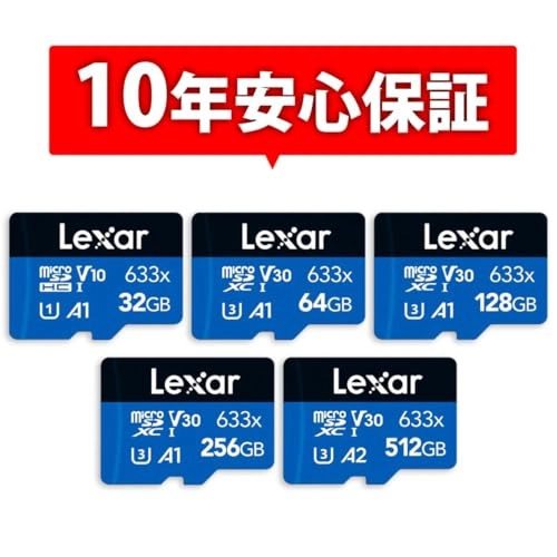 High-Performance 633X MicroSDXC U3 512GB