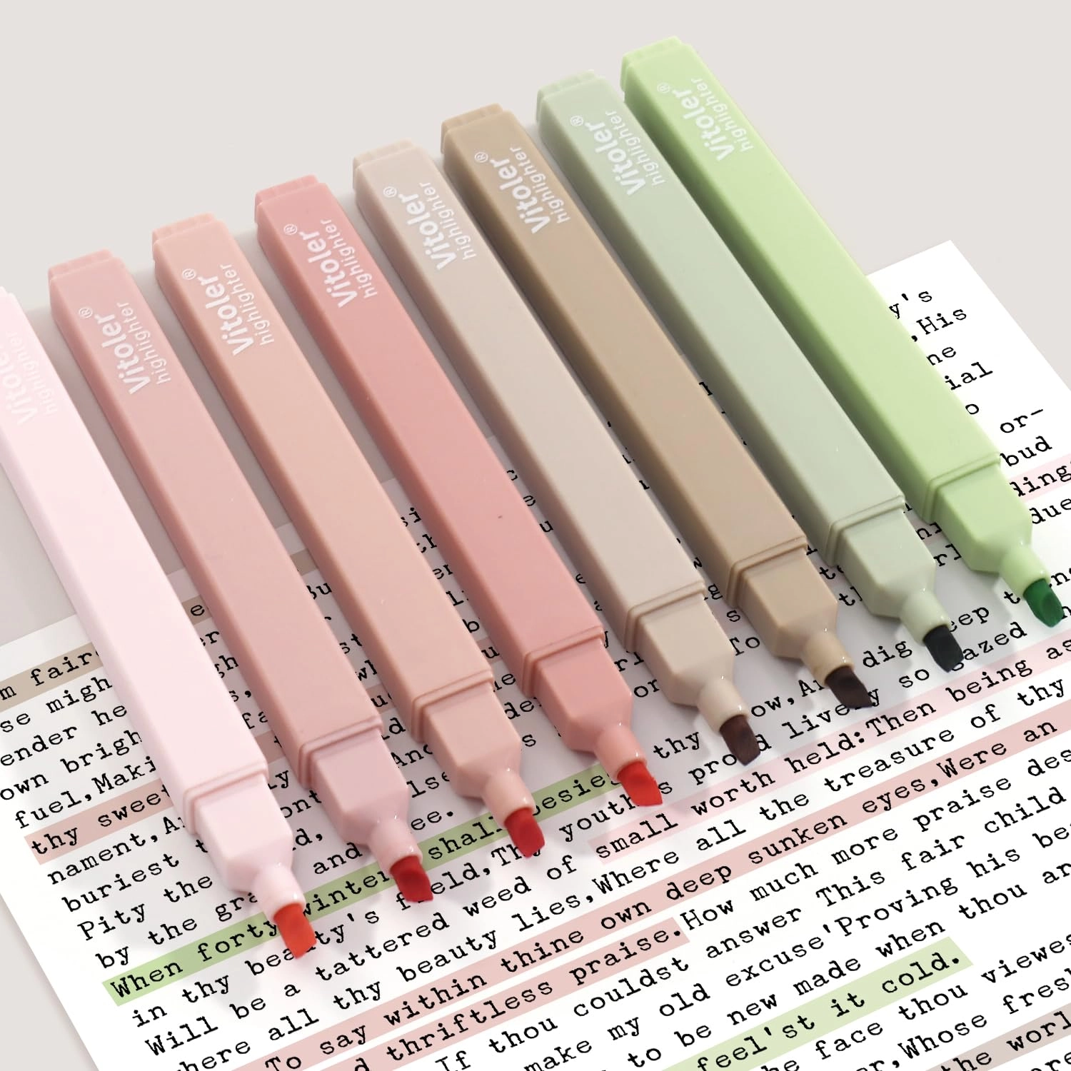 Bible Highlighters - Pastel Chisel