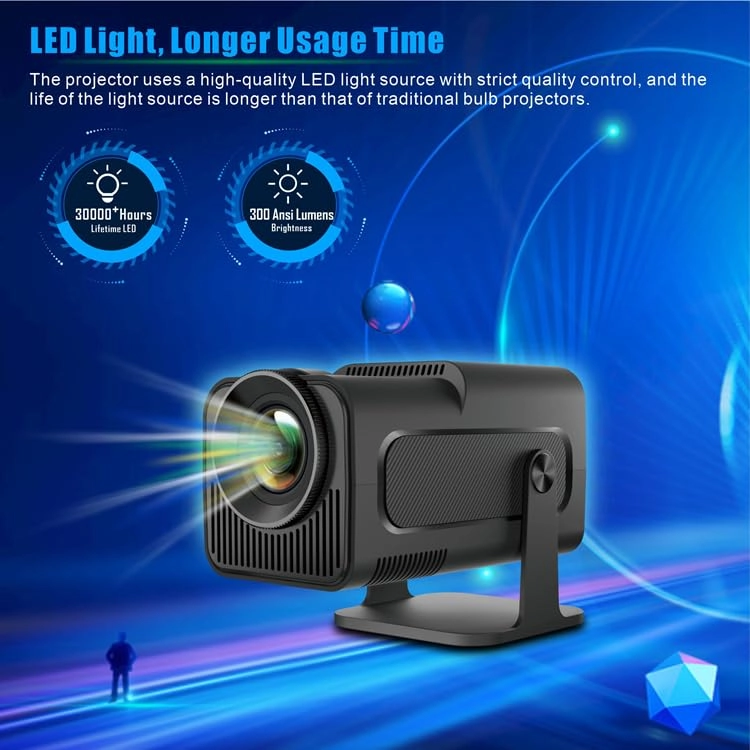HY320 Mini Portable Projector HY320 10000 Lumens