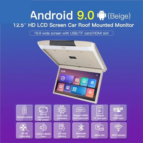 Car Roof Monitor - 12.5 inch