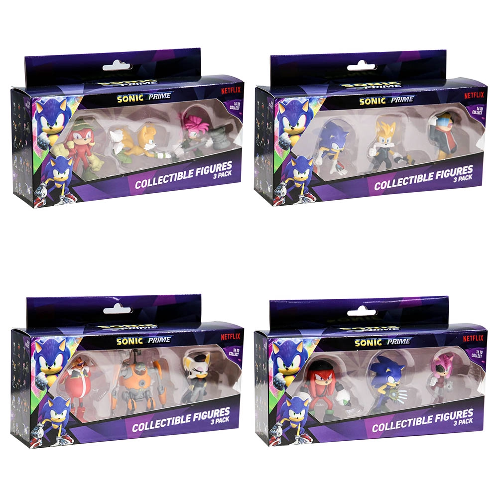 Sonic Figures Window Box (FGI-SON2021) 3 pcs