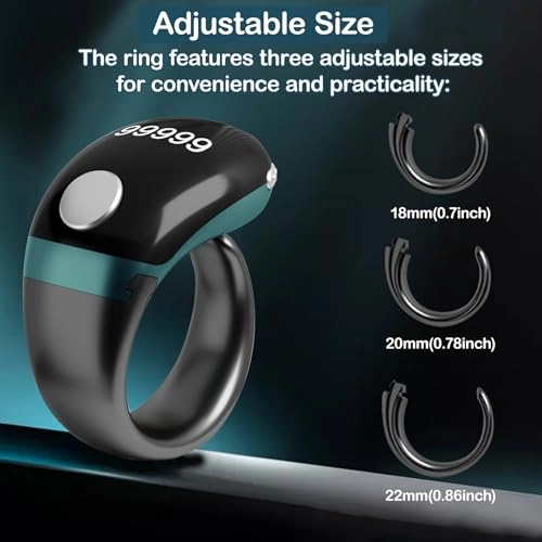 Smart Tasbih Zikr Ring