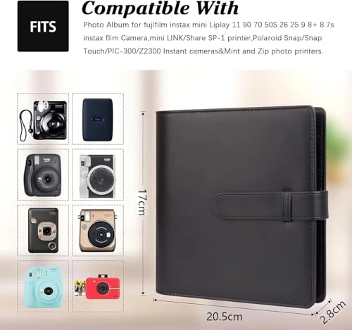 4x6" 256 Pockets Scrapbook Photo Album