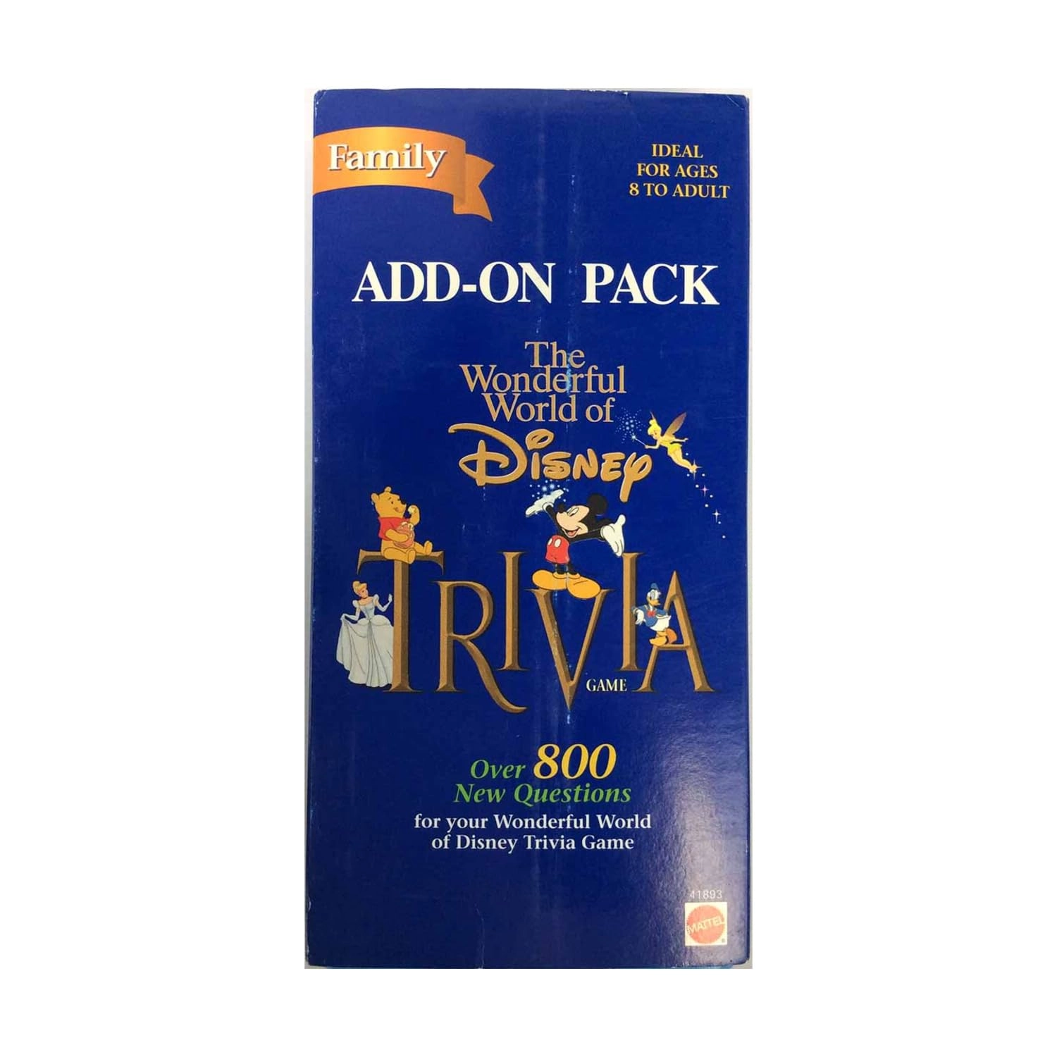 Disney Wonderful World of Trivia Game Puzzle (41893)