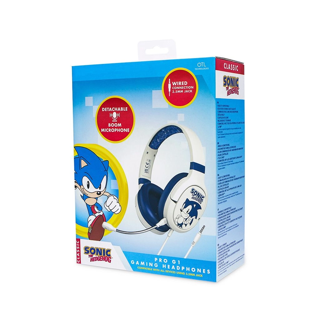 Classic Sonic the Hedgehog Pro G1 Wired Headset