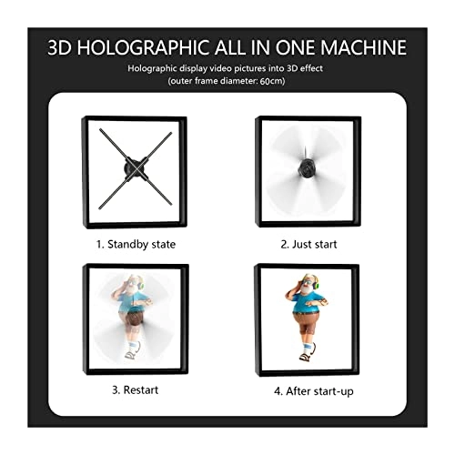3D hologram fan - 600 x 600