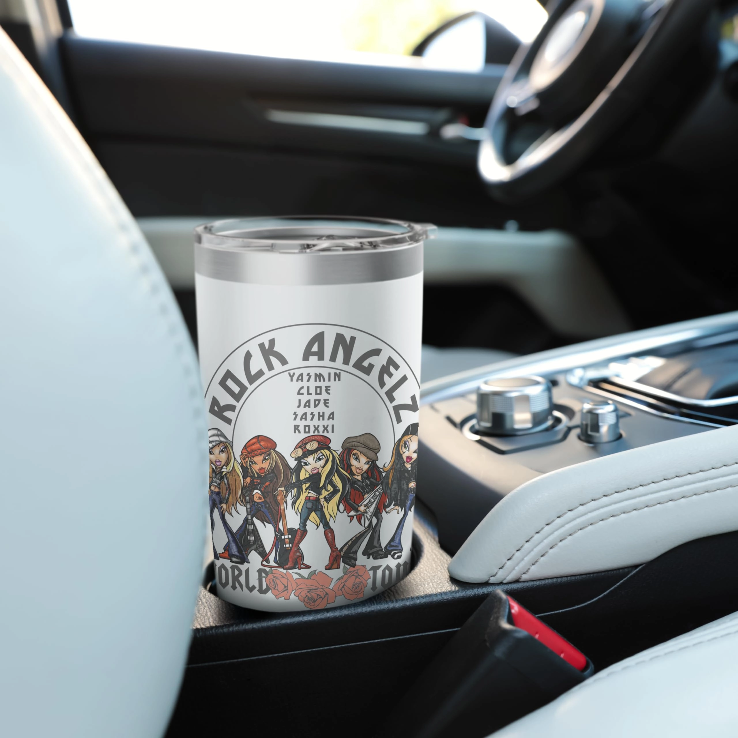 Stainless Steel Rock Angelz World Tour 2005 Poster Insulated Tumbler - 591ml