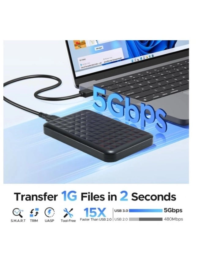 2.5 HDD Enclosure - USB 3.0 SATA I/II/III 2.5inch