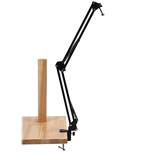 Mic Stand - Extendable Scissor Arm Table Mounting Clamp