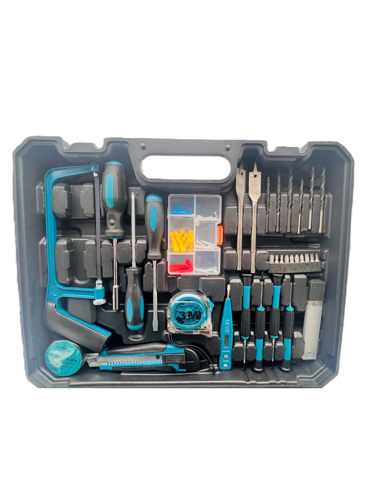 88V Brushless Cordless Electric Drill Set - 100 Newton Meters 2500 RPM