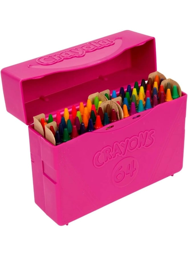 Limited Edition Crayons - Retired Colors - 64 Pcs