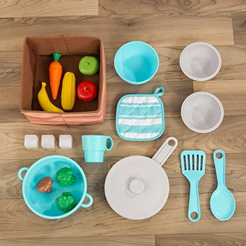 Fresh Harvest Play Kitchen - Wood Lights and Sounds