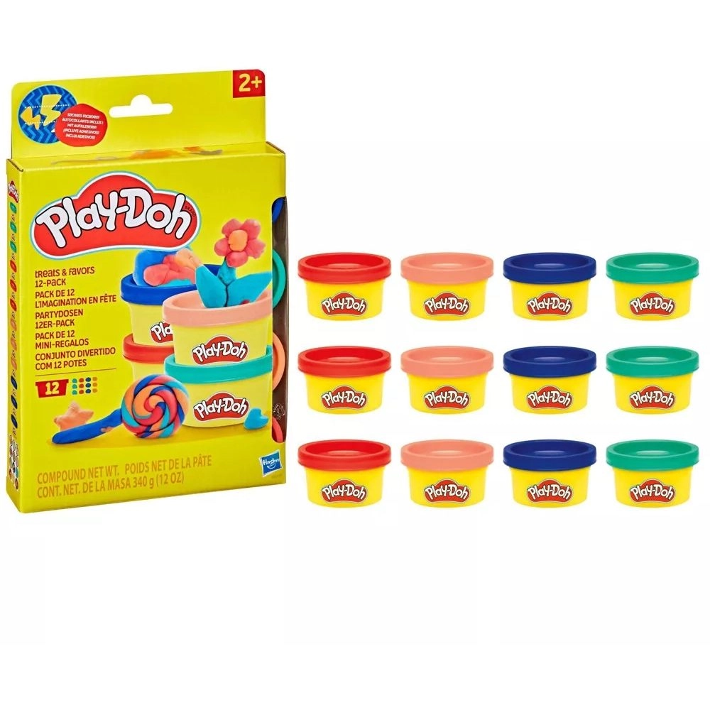 Play-Doh Treats And Favors - 12 pcs