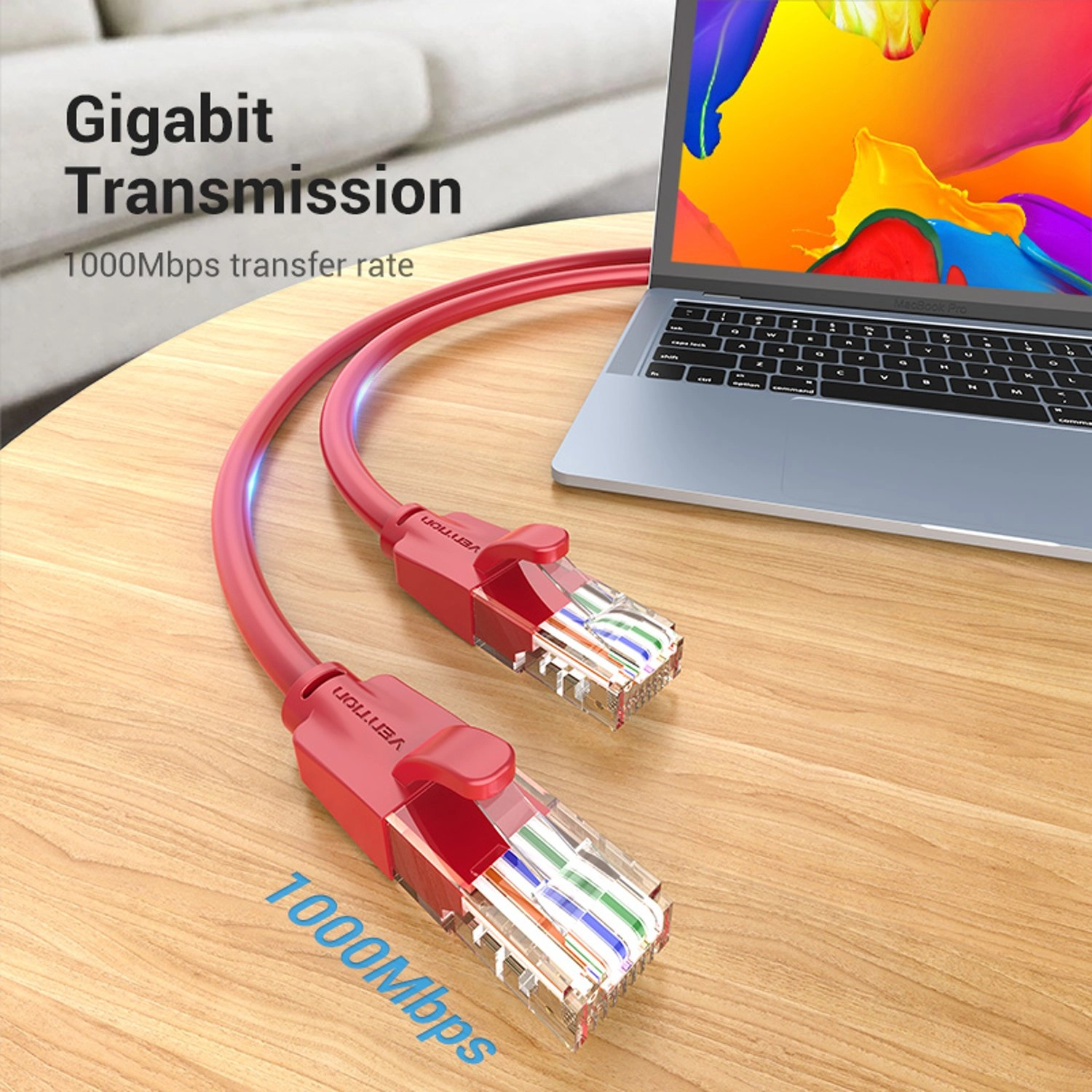 Cat.6 UTP Patch Cable - 1 m