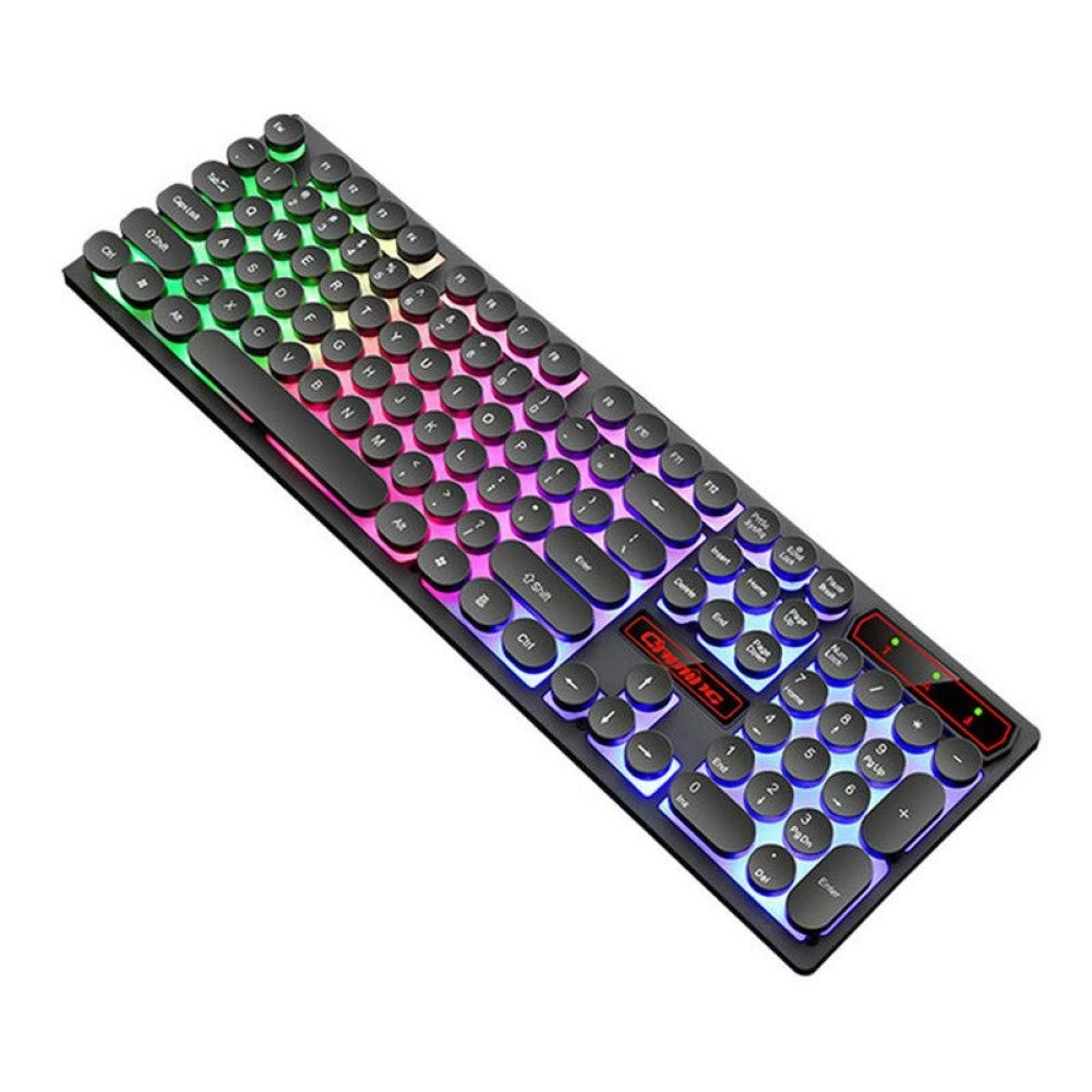 Steampunk Retro Gaming Keyboard - Wired