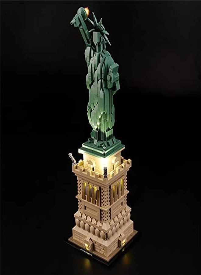 GEAMENT Light Kit for Architecture Statue of Liberty - Compatible with Lego 21042
