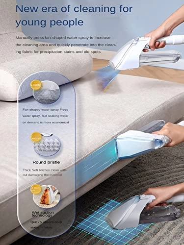 Portable Carpet Cleaner - Integrated suction and washing 300W