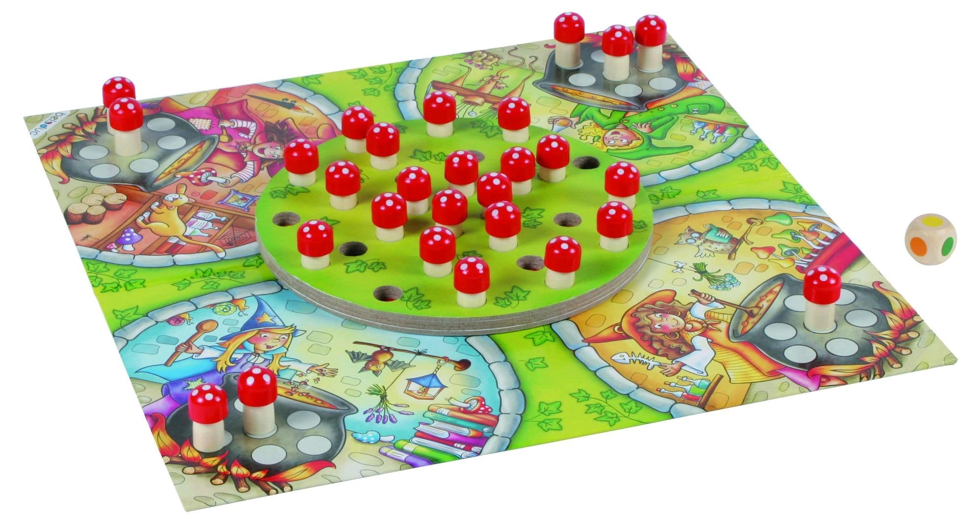 Beleduc Lernspielwar.GmbH 22701 Witch's Kitchen - 4 years 31 pieces