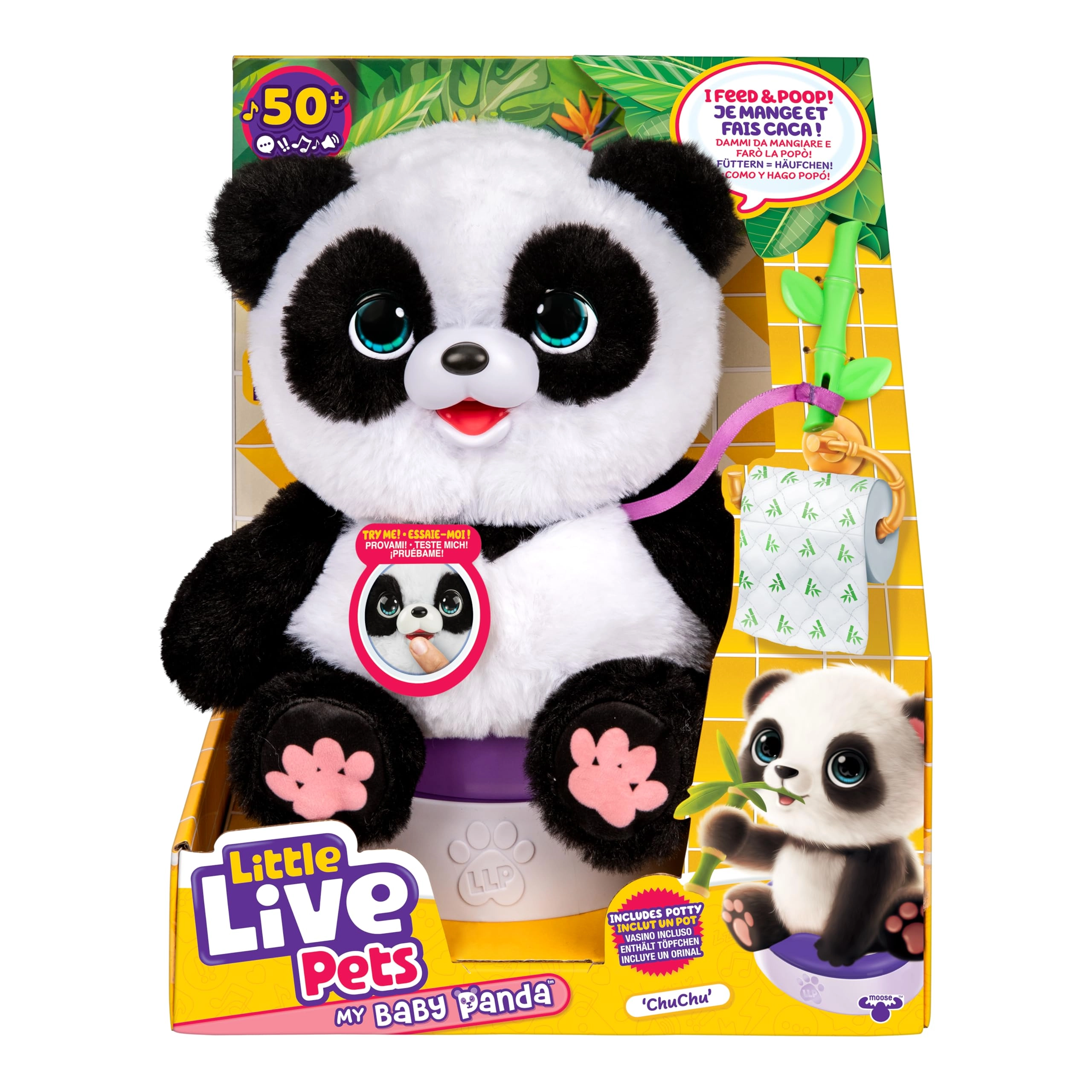 Little Live Pets My Baby Panda - ChuChu - 30 cm