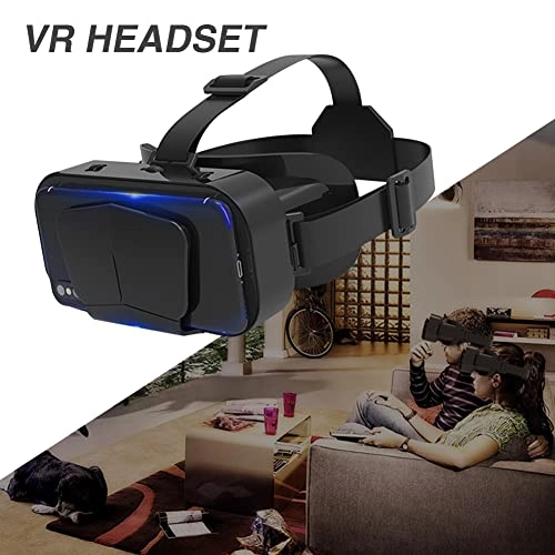 VR Headset - 360-degree panorama 90 degrees Black