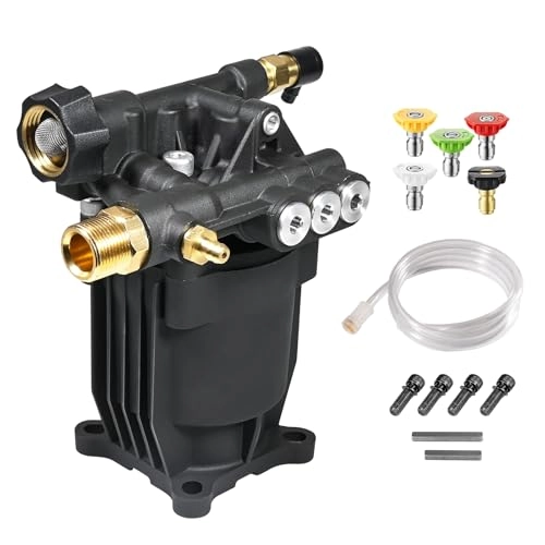 Horizontal Pressure Washer Pump - 3/4" Shaft 3400 PSI 2.6 GPM