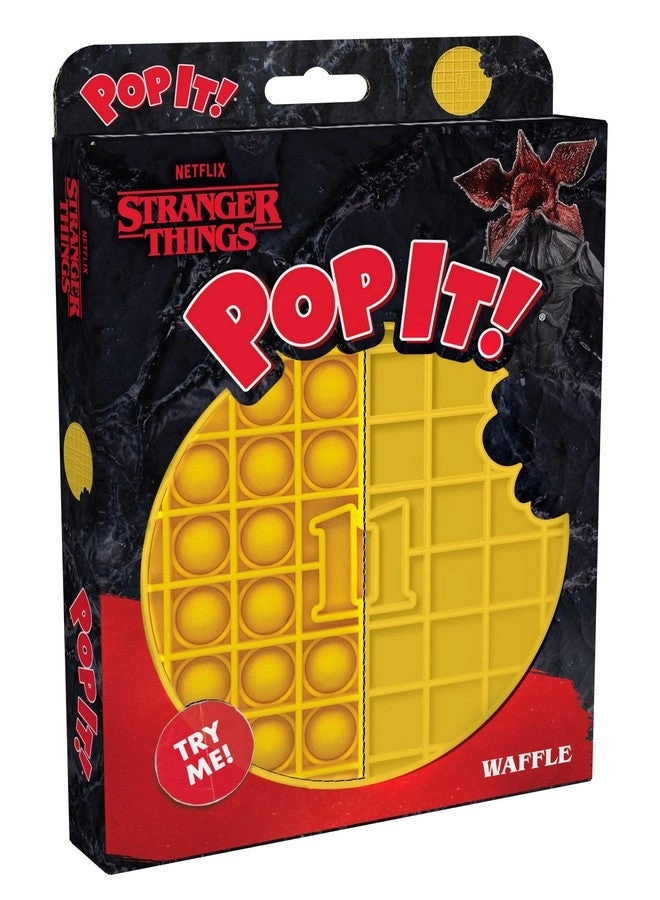 Buffalo Games Pop It! - Stranger Things Waffle