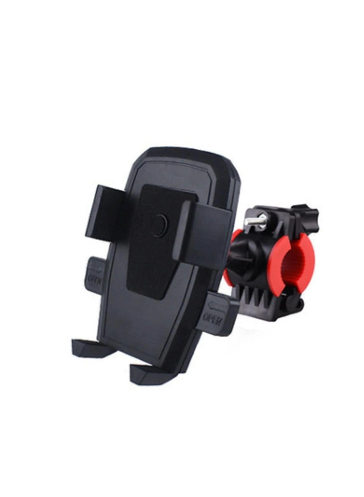 Huitich Square Shield Handlebar Bike & Motorcycle Phone Holder - Black Anti-Slip Grip