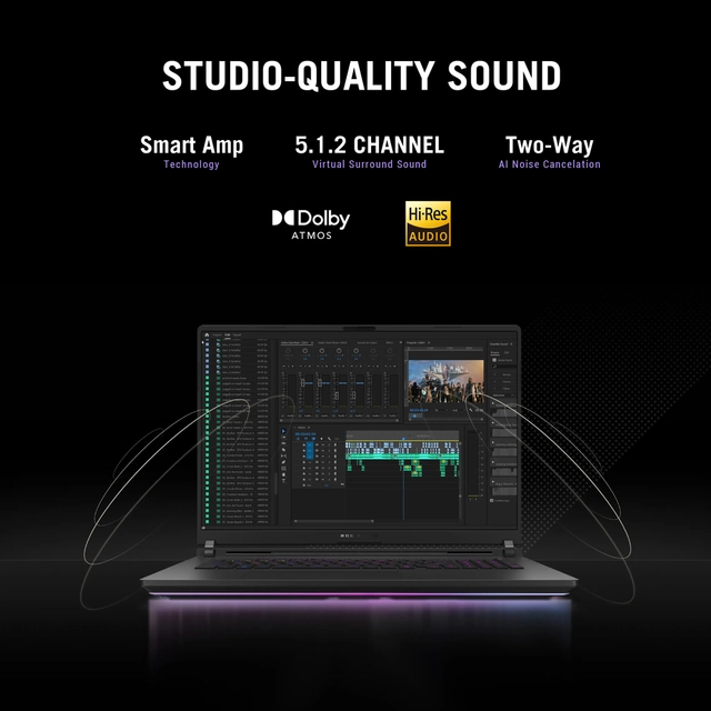 Studio-quality Sound