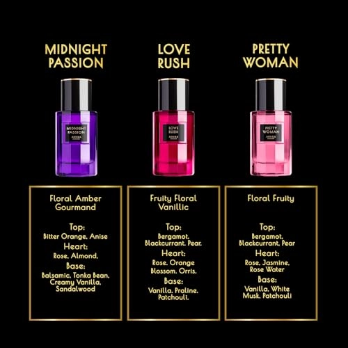 Perfume Gift Set - Eau de Parfum 3 x 50 ml