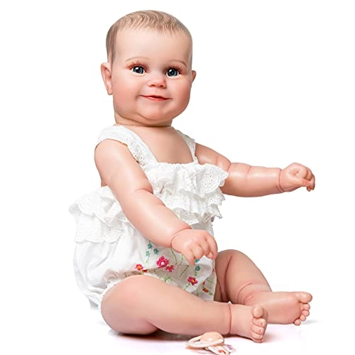 Maddie Reborn Doll - 50 cm Full Body Silicone