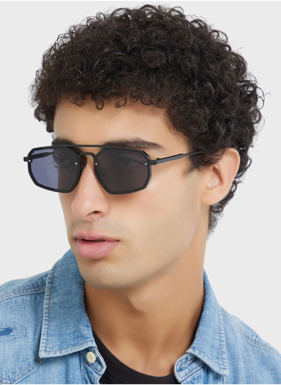 Seventy Five Aviator Sunglasses - Purple