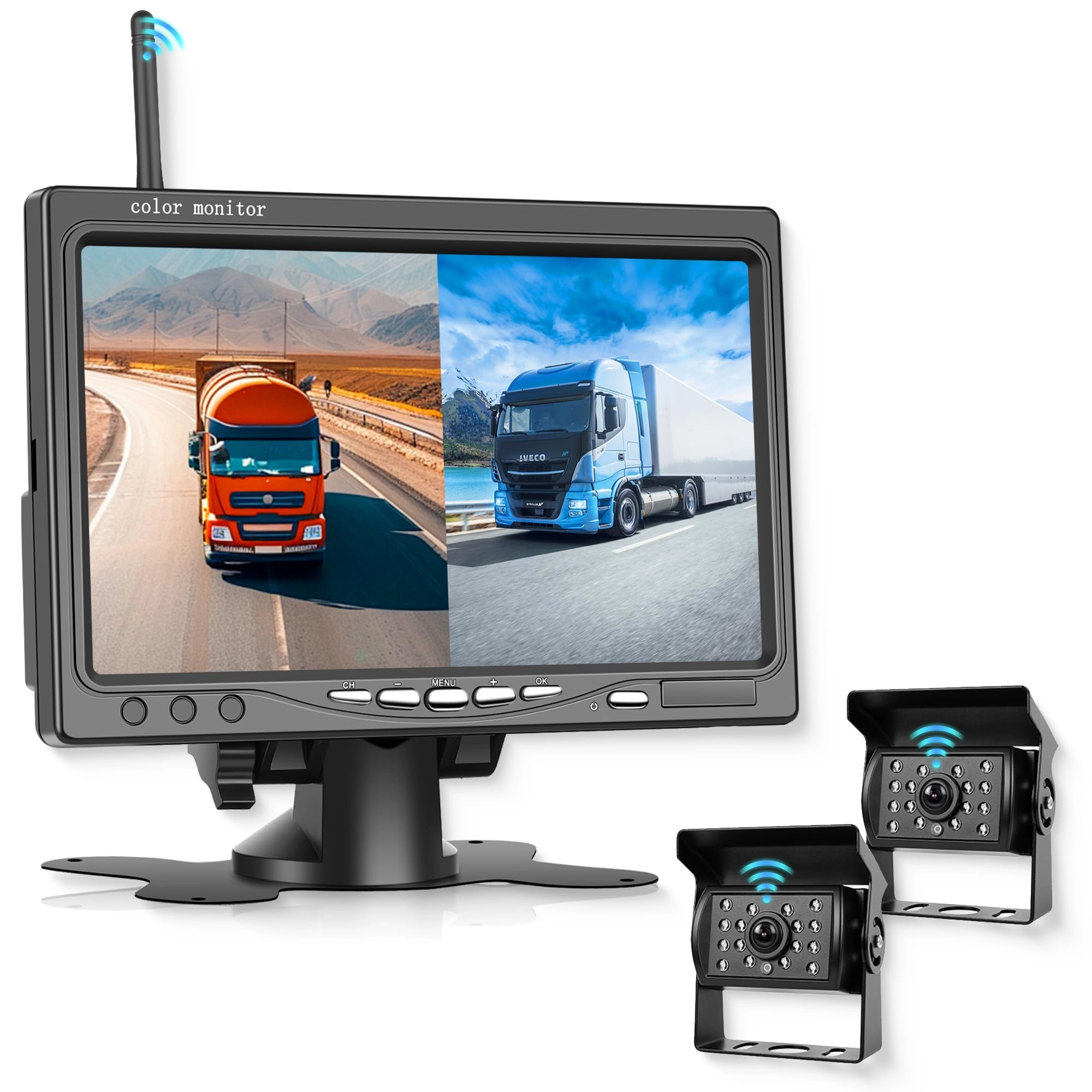 Digital Wired Rear Camera - Night Vision Wired 1080P Kit