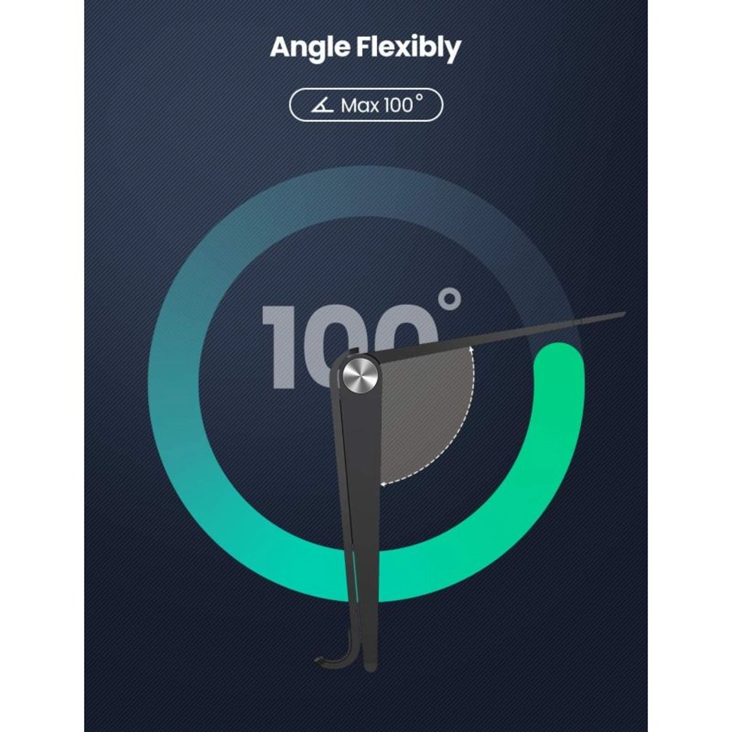 Mobile Stand - Two Heights Multi-Angle Fits 4.7 to 7.9 Inch Smartphones