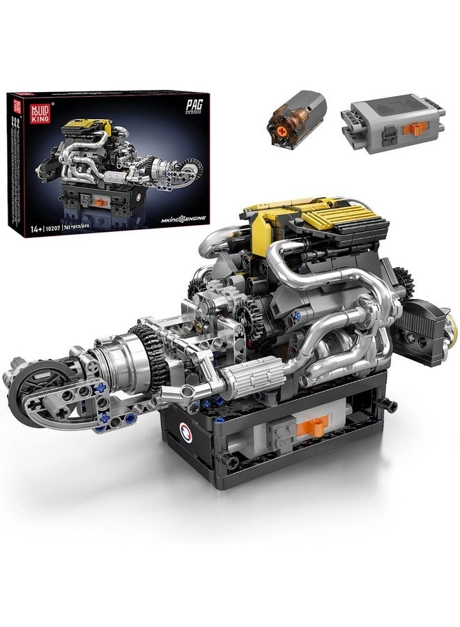 mould king V12 Engine - 12-Cylinder Model Kit