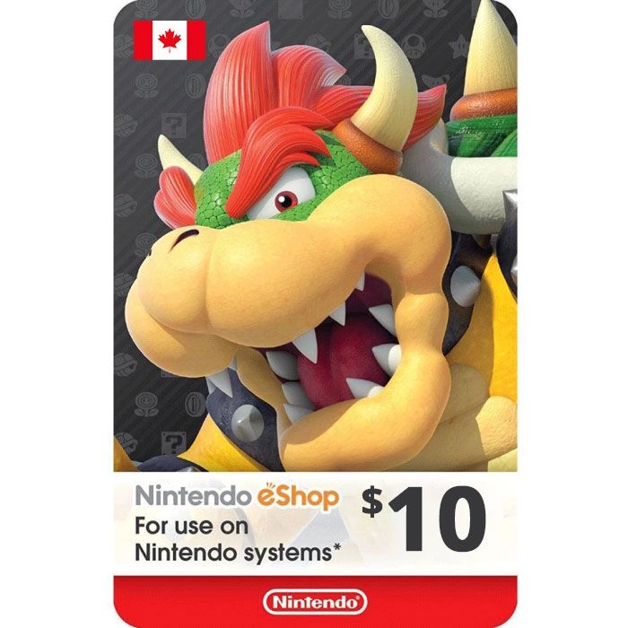 Nintendo eShop Card - Canada $10