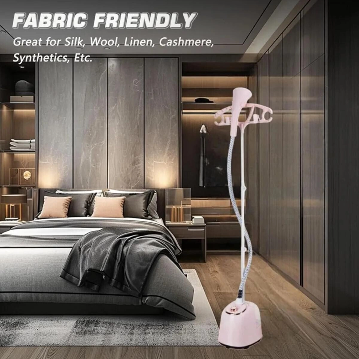 Professional Garment Steamer - 2 in 1 2000W 1.8L