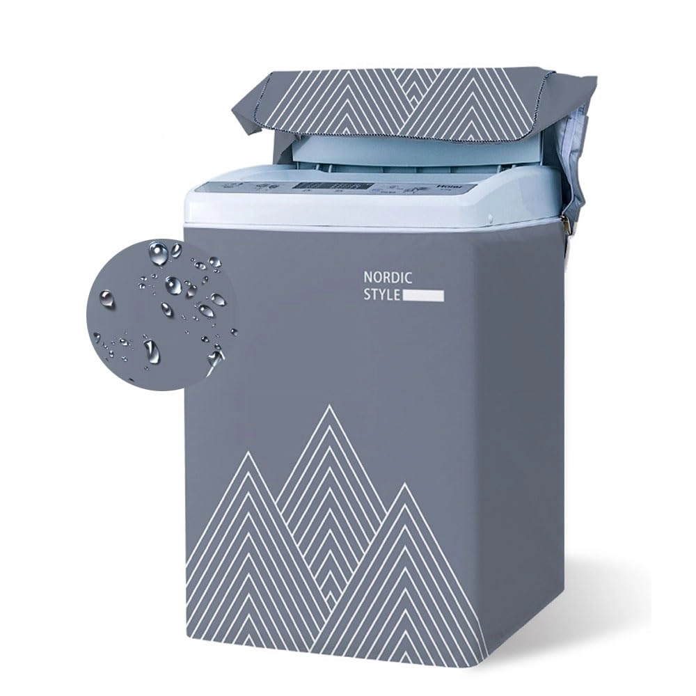 Washing Machine Cover - L (6.8-8kg) Light Blue