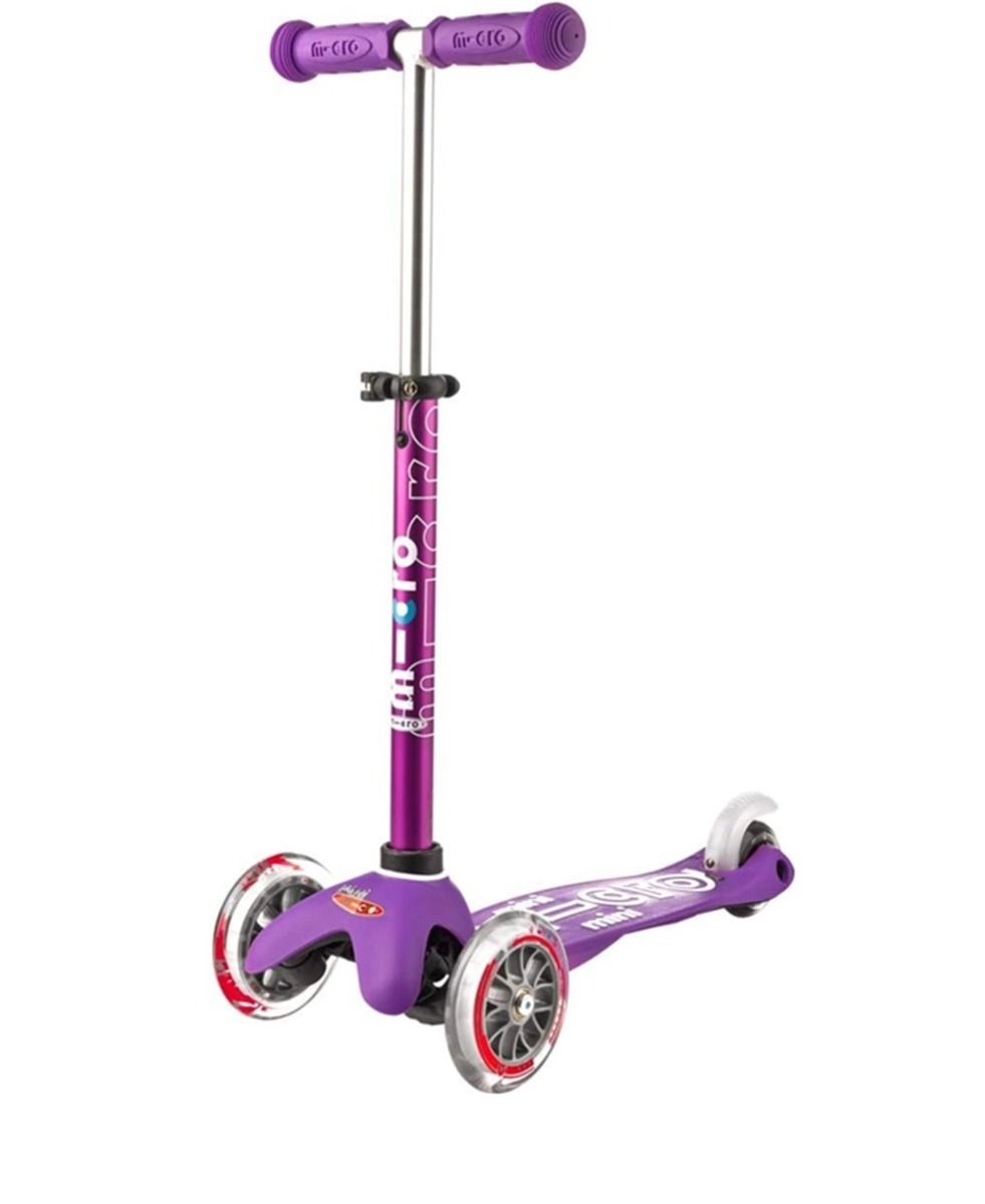 Mini Deluxe 3-Wheel Kick Scooter – 120/85 mm LED